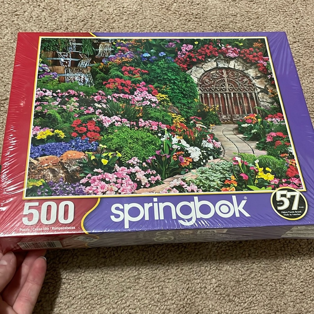 Springbok 500 piece puzzle “Wine Cellar” new